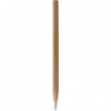 Logo trade promotional products image of: Arica wooden ballpoint pen